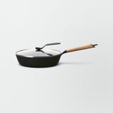 Vermicular Enameled Cast Iron Deep Frying Pan 26cm【Limited free lid offer】