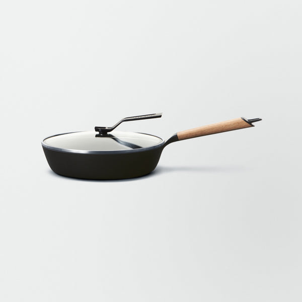 Vermicular Enameled Cast Iron Deep Frying Pan 26cm【Limited free lid offer】