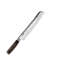 KAI Shun Premier Series 33-Layer VG-MAX Damascus Hammered Bread Knife 230mm