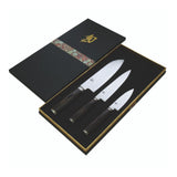 KAI Shun Premier Series 3 PCS Knife Set (Santoku, Petit, Paring)