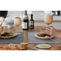 Riveret Bamboo Bourgogne Vessel Set of 2