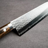 Masutani Hamono VG10 Kokuryu Damascus Tsuchime Santoku Knife 170mm Scotch Western Handle