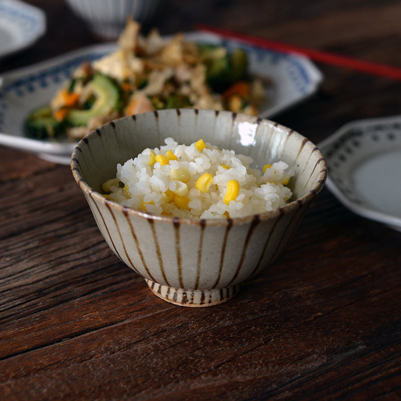 studio m' Tokusa 12.4cm Rice Bowl