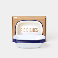 英國Falcon Enamelware 珐瑯烤批盤 4件套裝 Pie Dish Set